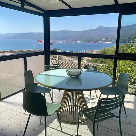 Charmante Petite Maison Magnifique Vue Mer Propriano  Exterior foto