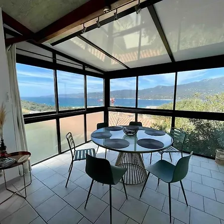 Charmante Petite Maison Magnifique Vue Mer Propriano  Exterior foto